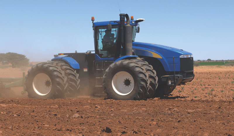 H.J. Lind & Sons: - new holland tractor